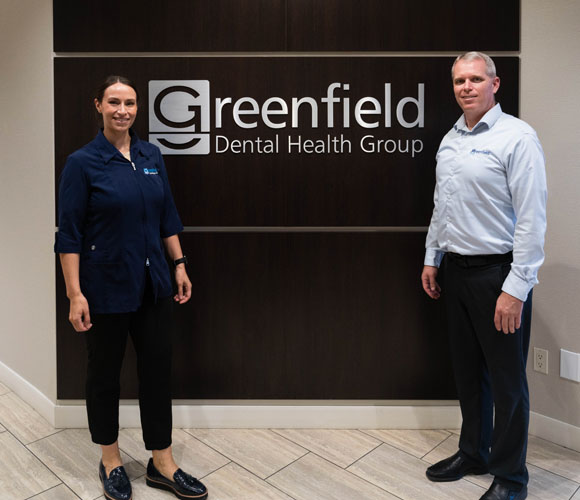Dr. Ryan Greenfield and Dr. Rachelle Blue